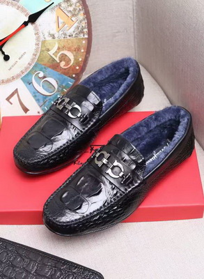 Salvatore Ferragamo Business Casual Men Shoes--154